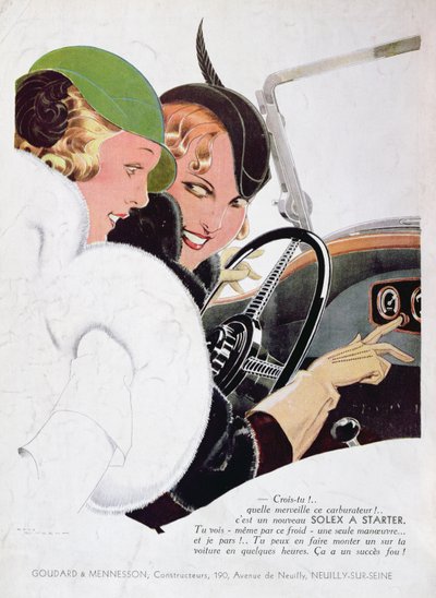 Advertisement for Solex Carburettors, from 